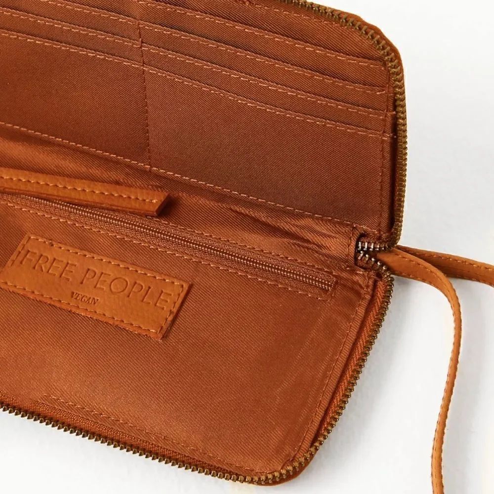 Free People Distressed Vegan Wallet - Picture 3 of 5
